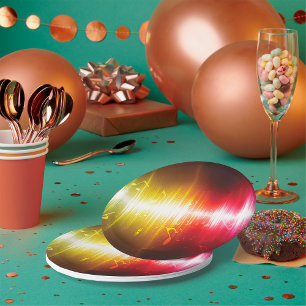 Abstrakte Teller mit Sound Wave