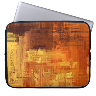 Abstrakte Textur. 2D-Illustration. Ausdrucksstarke Laptopschutzhülle