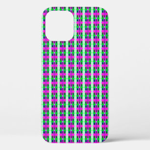 abstrakte Textur, farbiges Karomuster, Retro-Tarta Case-Mate iPhone Hülle
