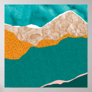 Abstrakte Textur Poster