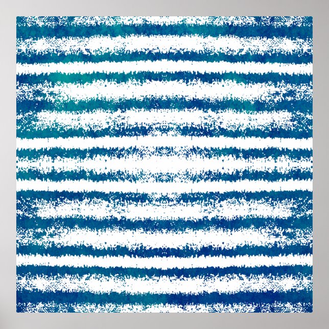 Abstrakte Textur wiederholen moderne Muster abstra Poster (Vorne)