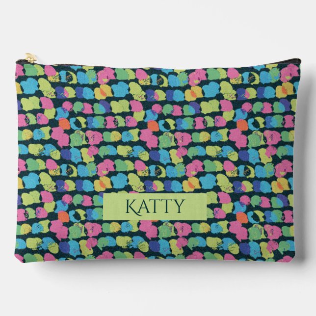 Abstrakte Textur. Zubehörtasche (Vorderseite)