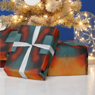 Abstrakte Texturale Kunst: Concept Art Farben Geschenkpapier