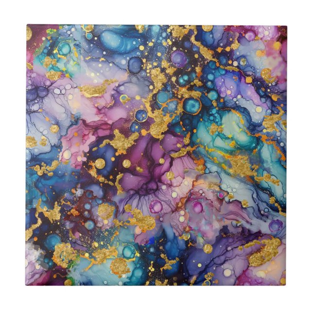 Abstrakte Texturen Fliese (Vorderseite)