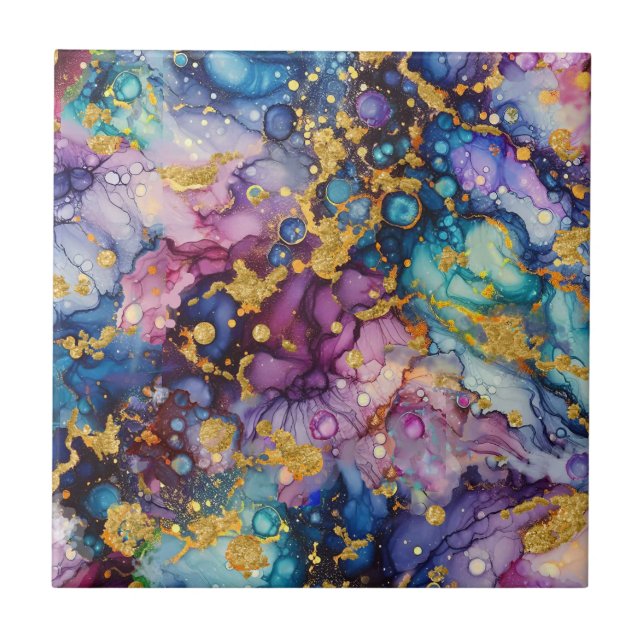 Abstrakte Texturen Fliese (Vorderseite)