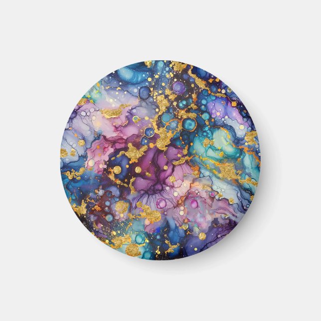 Abstrakte Texturen Magnet (Vorne)