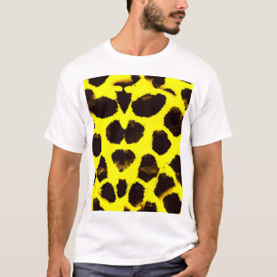 Abstrakte Tierdruckleopard T-Shirt