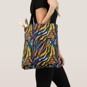 Abstrakte Tiger Streifen