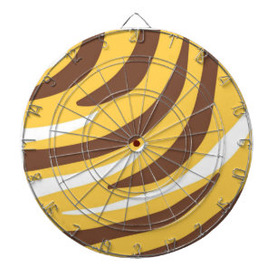 abstrakte Tigerkunst Dartscheibe