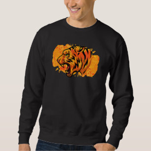 Abstrakte Tigerleiche Sweatshirt