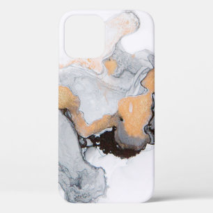 Abstrakte Tinte und Acryluntergrund. Trend 2018. L Case-Mate iPhone Hülle