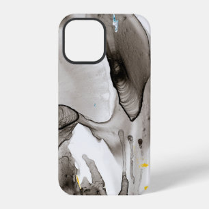 Abstrakte Tinten-Tapete Malerei iPhone 12 Pro Hülle