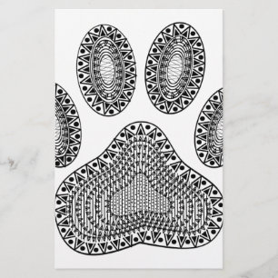 Abstrakte Tintenpatrone Briefpapier