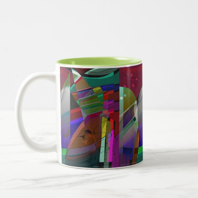 Abstrakte TOLLE Tasse (Links)
