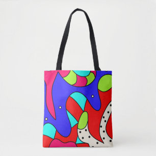 Abstrakte Tote Tasche