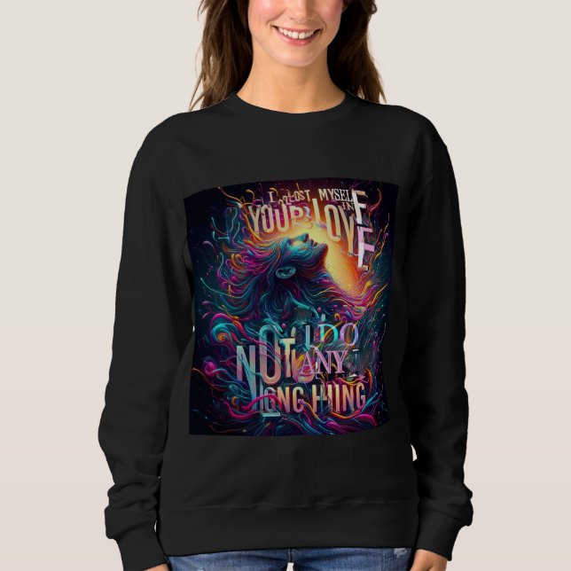 abstrakte Träume Sweatshirt (Vorderseite)