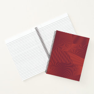 Abstrakte, trendige, moderne geometrische Grafik Notizbuch