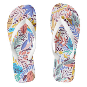 Abstrakte tropische Flip Flops
