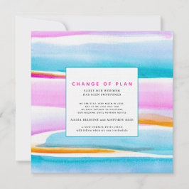 Abstrakte Tropische Gezeitenreihen Einladung