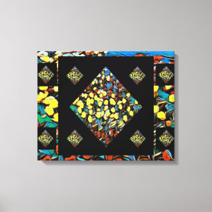 Abstrakte Tulip Canvas Print mit Dreaming (20 x 16 Leinwanddruck