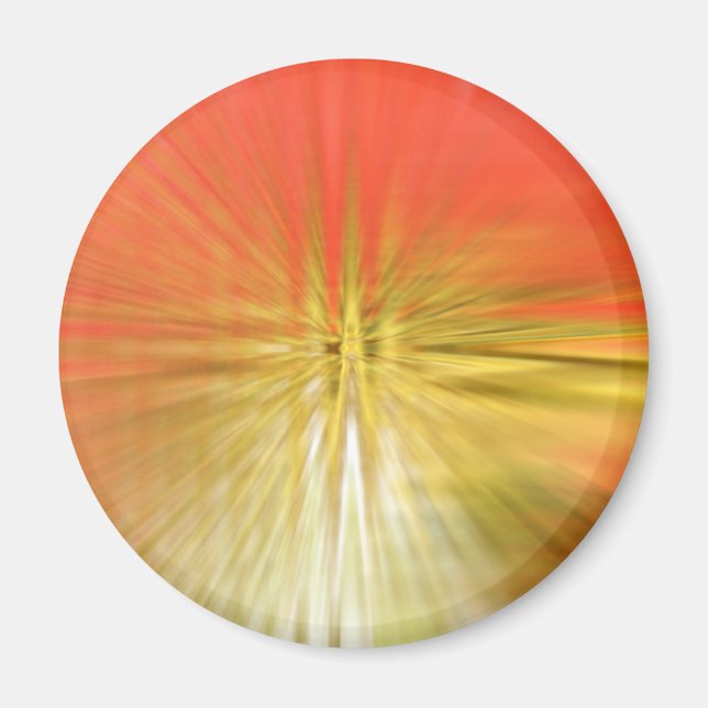 Abstrakte Tulpe Magnet (Vorne)