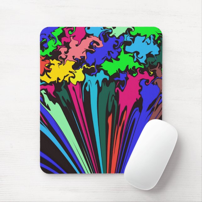 Abstrakte Twirbelsäule / Pinot / Mousepad (Mit Mouse)
