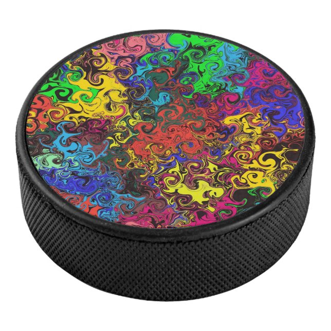 Abstrakte Twirler / Eishockey Puck (3/4)