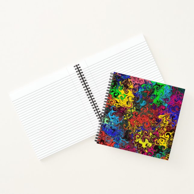 Abstrakte Twirler / Journal Notizbuch (Innenseite)