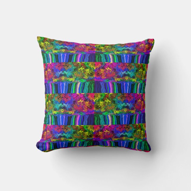 Abstrakte Twirler / Pinsel / Basic x 2 / Kissen (Vorderseite)