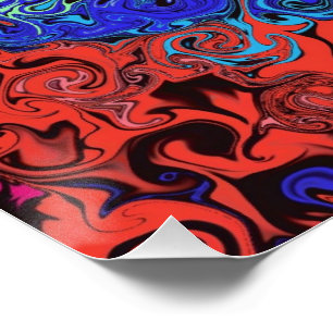 Abstrakte Twirler / Poster