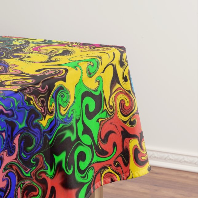 Abstrakte Twirler / Tischdecke (Beispiel)