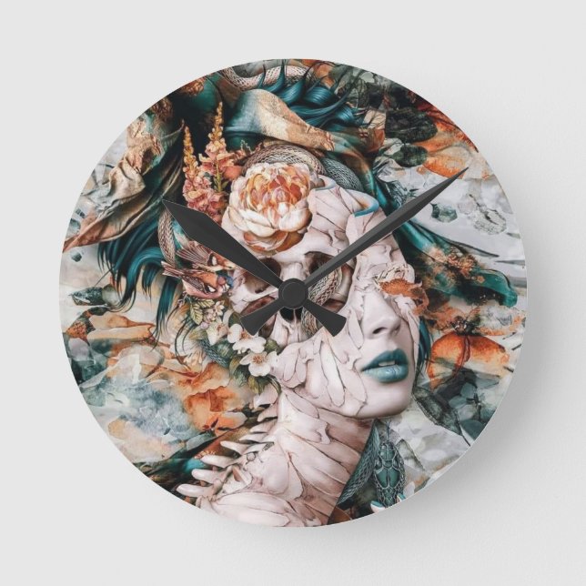 Abstrakte Uhr (Vorderseite)