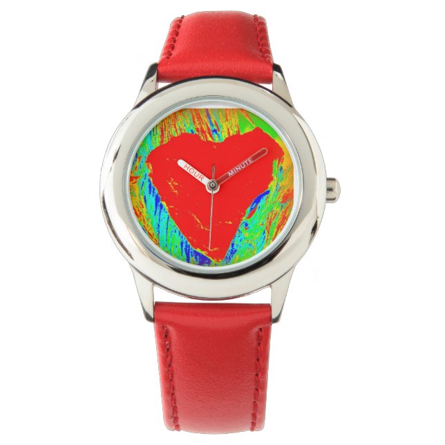 abstrakte Uhr (Vorderseite)