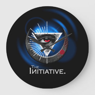 Abstrakte Uhr der modernen Kunst