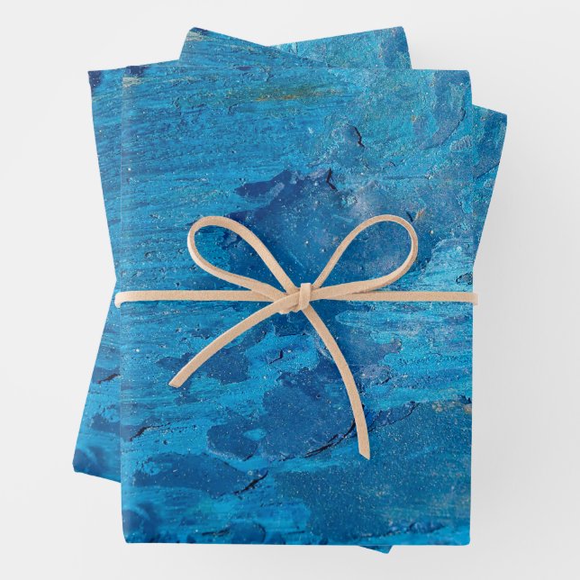 Abstrakte Umhüllungen 8 Geschenkpapier Set (Beispiel)