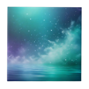 Abstrakte Unterwasserwelt Fliese