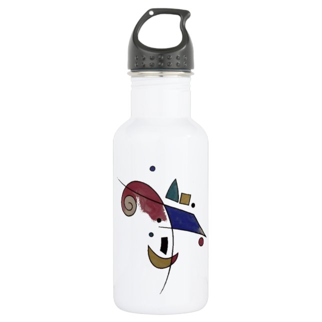 Abstrakte Venedig-Liberty-Flasche Edelstahlflasche (Vorderseite)