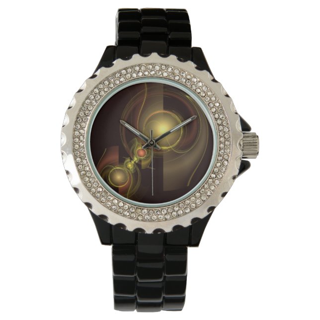 Abstrakte Verbindung Armbanduhr (Vorderseite)