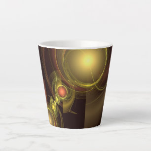 Abstrakte Verbindung Milchtasse