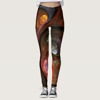 Abstrakte Verbindungsart Leggings