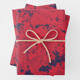 Abstrakte Verpackungen 2 Geschenkpapier Set