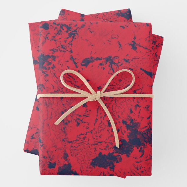 Abstrakte Verpackungen 2 Geschenkpapier Set (Beispiel)
