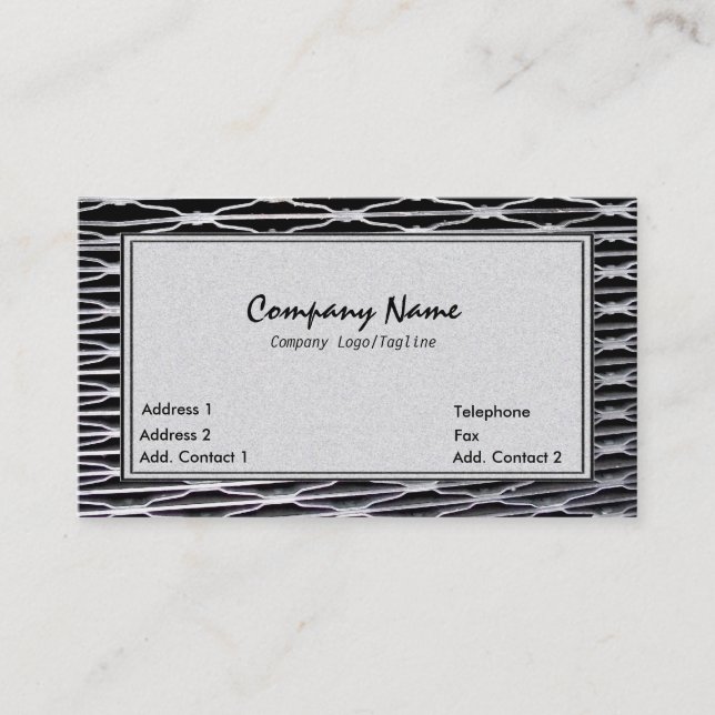 Abstrakte Visitenkarte (Vorderseite)
