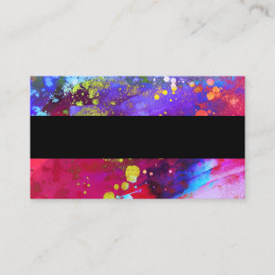 abstrakte Visitenkartenvorlage Visitenkarte