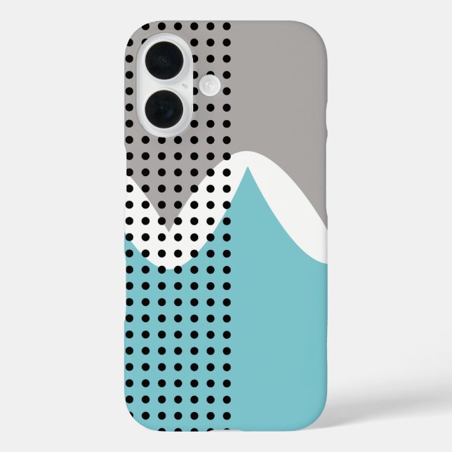 Abstrakte Wackler  Case-Mate iPhone Hülle (Rückseite)