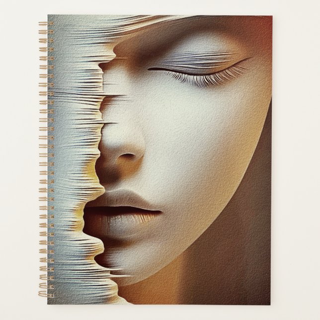 Abstrakte Wand an Wand Kunst - Moderne Textur Planer (Vorderseite)