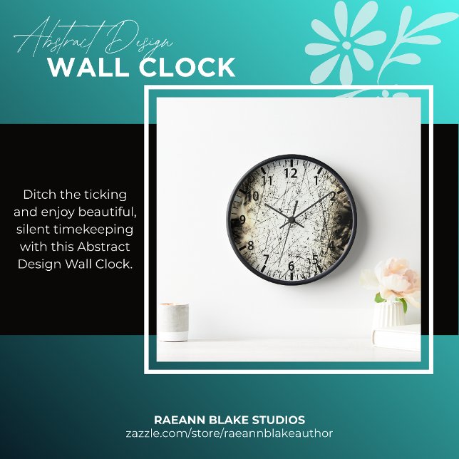 Abstrakte Wand-Uhr Uhr (Von Creator hochgeladen)