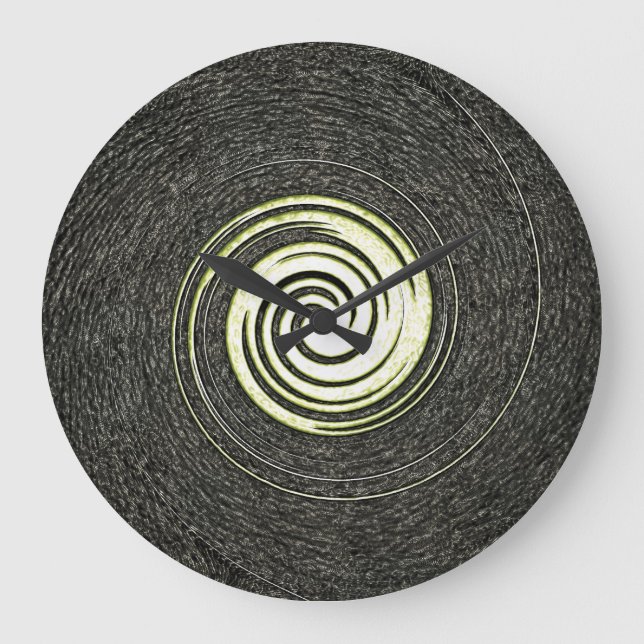 Abstrakte Wanduhr (Vorderseite)