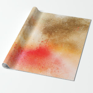 Abstrakte Wasserfarbe Hintergrundkunst Geschenkpapier