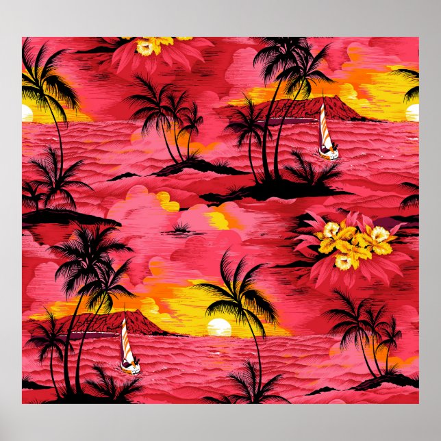 Abstrakte Wasserfarbe: Kreatives Druckdesign. Poster (Vorne)